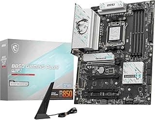 Placa Mãe MSI B850 GAMING PLUS WIFI7 (AM5/4xDDR5/DisplayPort/M.2/USB 4)