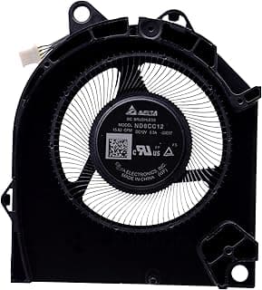 Deal4GO Ventoinha de Resfriamento de 12V para Placa de Vídeo Dell G15 5530 G16 7630 2023 com Rtx 4050 4060 4070