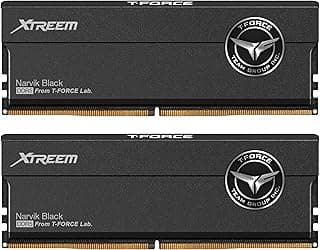 TEAMGROUP T-Force Xtreem DDR5 Ram 32GB (2x16GB) 8000MHz PC5-64000 CL38 A-DIE Módulo de memória RAM para 600 700 Series Chipset XMP 3.0 Ready Black - FFXD532G8000HC38DDC01