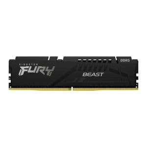 Memoria Kingston Fury Beast, 64GB (1x64GB), DDR5, 5600MHz, CL36, Preto, KF556C36BBE-64