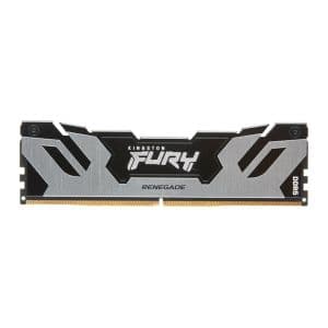Memoria Kingston Fury Renegade, 48GB (1x48GB), DDR5, 6000MHz, CL32, Preto e Prata, KF560C32RS-48