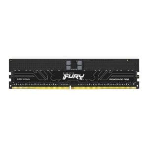 Memoria Kingston Fury Renegade Pro, 16GB (1x16GB), DDR5 RDIMM ECC, 6000MHz, CL32, Preto, KF560R32RBE-16