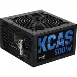 Fonte 500W Gamer Kcas Aerocool 80 Plus Bronze Pfc Ativo